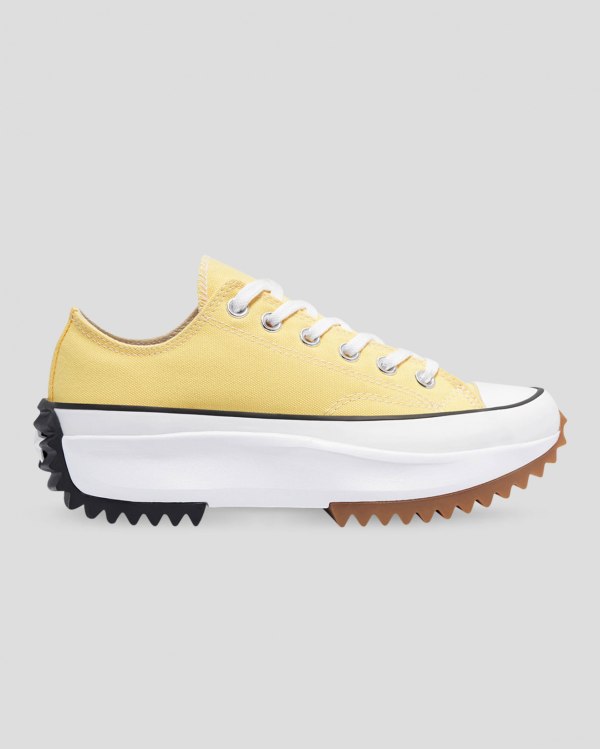 Converse Run Star Hike Colour Splash Gul Sko Danmark - Converse Lave Sneakers Herre - 79461REBF